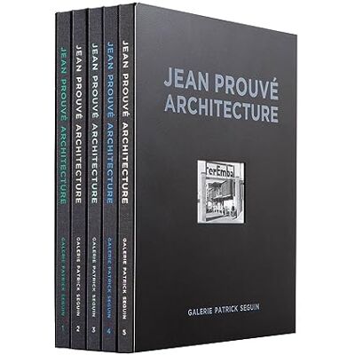Coley, Catherine Jean Prouvé Architecture Coffret 1 (5 Vol) - Publicité Coley, Catherine Jean Prouvé Architecture Coffret 1 (5 Vol) - Publicité