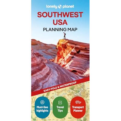 Lonely Planet Southwest USA Planning Map 1ed Anglais - Publicité Lonely Planet Southwest USA Planning Map 1ed Anglais - Publicité