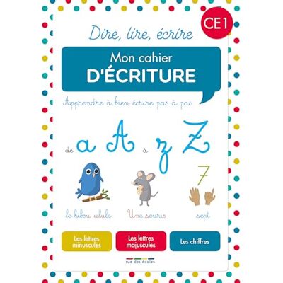 Collectif Mon cahier d'écriture CE1 - Publicité Collectif Mon cahier d'écriture CE1 - Publicité