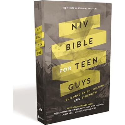 Zondervan NIV, Bible for Teen Guys, Hardcover: Building Faith, Wisdom and Strength - Publicité Zondervan NIV, Bible for Teen Guys, Hardcover: Building Faith, Wisdom and Strength - Publicité