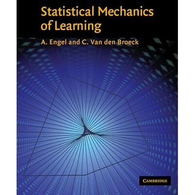 Engel, A Statistical Mechanics of Learning - Publicité Engel, A Statistical Mechanics of Learning - Publicité