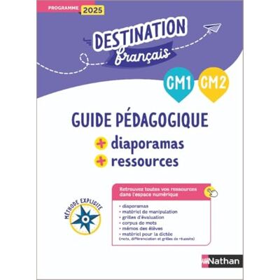 Tinena-Monhard, Mallory Destination Français Guide pédagogique + Diaporamas + Ressources CM: Méthode explicite - Publicité Tinena-Monhard, Mallory Destination Français Guide pédagogique + Diaporamas + Ressources CM: Méthode explicite - Publicité