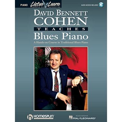 Divers, Auteurs David bennett cohen teaches blues piano piano +cd - Publicité Divers, Auteurs David bennett cohen teaches blues piano piano +cd - Publicité