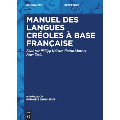Manual Des Langues Créoles À Base Française - Publicité Manual Des Langues Créoles À Base Française - Publicité