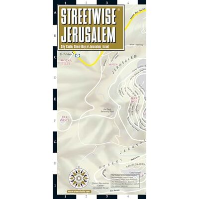 Michelin Streetwise Jerusalem - Publicité Michelin Streetwise Jerusalem - Publicité