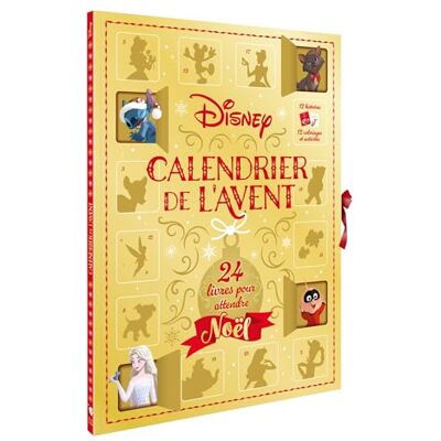 DISNEY Calendrier de l'Avent 24 livres pour attendre Noël - Publicité DISNEY Calendrier de l'Avent 24 livres pour attendre Noël - Publicité