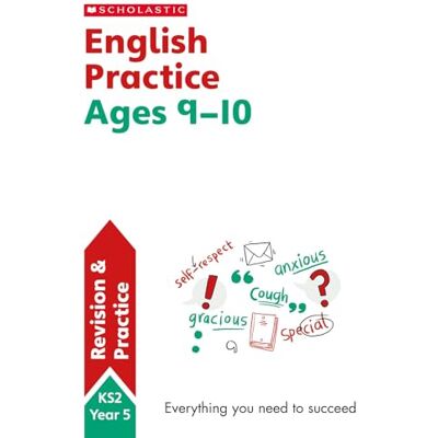 Scholastic English practice book for ages 9-10 (Year 5). Perfect for Home Learning. (100 Practice Activities) - Publicité Scholastic English practice book for ages 9-10 (Year 5). Perfect for Home Learning. (100 Practice Activities) - Publicité