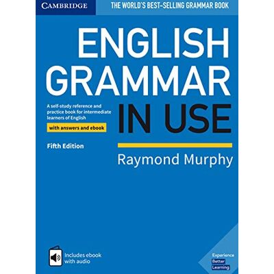 Murphy, Raymond English Grammar in Use Book with Answers and Interactive eBook: A Self-study Reference and Practice Book for Intermediate Learners of English - Publicité Murphy, Raymond English Grammar in Use Book with Answers and Interactive eBook: A Self-study Reference and Practice Book for Intermediate Learners of English - Publicité