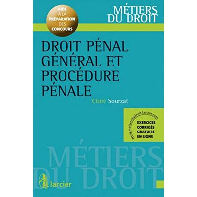 Sourzat, Claire Droit pénal général et procédure pénale - Publicité Sourzat, Claire Droit pénal général et procédure pénale - Publicité