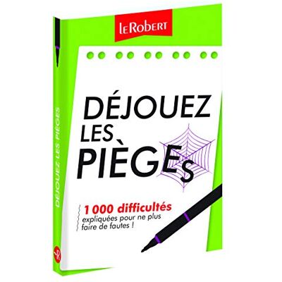 Collectif Mini-guide Déjouez les pièges 1 000 difficultés du français expliquées pour ne plus faire de fautes !: Broché - Publicité Collectif Mini-guide Déjouez les pièges 1 000 difficultés du français expliquées pour ne plus faire de fautes !: Broché - Publicité