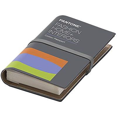 Pantone FHIC200A Cotton Passport Référence de couleurs sur coton en un seul volume, dans un format portable en accordéon, masque blanc inclus pour une évaluation plus précise des couleurs - Publicité Pantone FHIC200A Cotton Passport Référence de couleurs sur coton en un seul volume, dans un format portable en accordéon, masque blanc inclus pour une évaluation plus précise des couleurs - Publicité