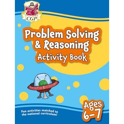 CGP Books Problem Solving & Reasoning Maths Activity Book for Ages 6-7 (Year 2) - Publicité CGP Books Problem Solving & Reasoning Maths Activity Book for Ages 6-7 (Year 2) - Publicité