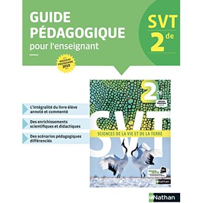 Collectif Sciences de la vie et de la terre 2de Livre du professeur 2019 - Publicité Collectif Sciences de la vie et de la terre 2de Livre du professeur 2019 - Publicité