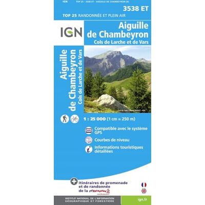 IGN 3538ET AIGUILLE DE CHAMBEYRON - Publicité IGN 3538ET AIGUILLE DE CHAMBEYRON - Publicité