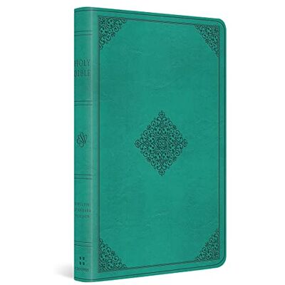 ESV Value Thinline Bible (Trutone, Teal, Ornament Design) - Publicité ESV Value Thinline Bible (Trutone, Teal, Ornament Design) - Publicité