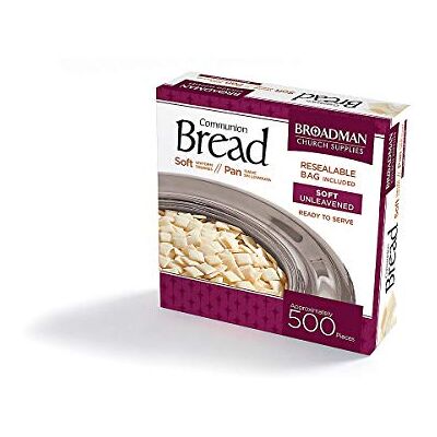 BROADMAN CHURCH SUPPLIES Communion Bread Pack of 500 - Publicité BROADMAN CHURCH SUPPLIES Communion Bread Pack of 500 - Publicité