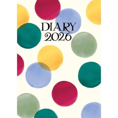 Carousel Calendars Carousel Worldwide, Emma Bridgewater Agenda 2026 Motif à pois Format A6 - Publicité Carousel Calendars Carousel Worldwide, Emma Bridgewater Agenda 2026 Motif à pois Format A6 - Publicité