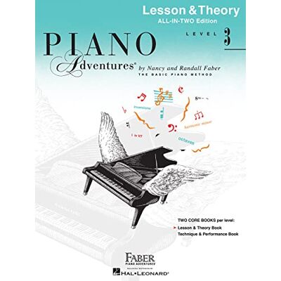 Nancy, Faber_randall Nancy & randall faber : piano adventures all-in-two level 3 lesson/theory + support online - Publicité Nancy, Faber_randall Nancy & randall faber : piano adventures all-in-two level 3 lesson/theory + support online - Publicité