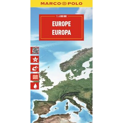 Europe Marco Polo Map - Publicité Europe Marco Polo Map - Publicité