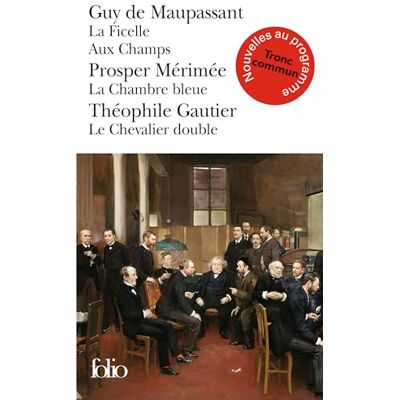Mérimée, Prosper Le Chevalier double La Ficelle Aux Champs La Chambre bleue - Publicité Mérimée, Prosper Le Chevalier double La Ficelle Aux Champs La Chambre bleue - Publicité