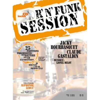 Bourbasquet, J.& gast Bourbasquet/gastaldin: r'n' funk session de deb. a fin de cycle 1 (book/cd) +cd - Publicité Bourbasquet, J.& gast Bourbasquet/gastaldin: r'n' funk session de deb. a fin de cycle 1 (book/cd) +cd - Publicité