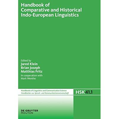 Handbook of Comparative and Historical Indo-european Linguistics: An International Handbook - Publicité Handbook of Comparative and Historical Indo-european Linguistics: An International Handbook - Publicité