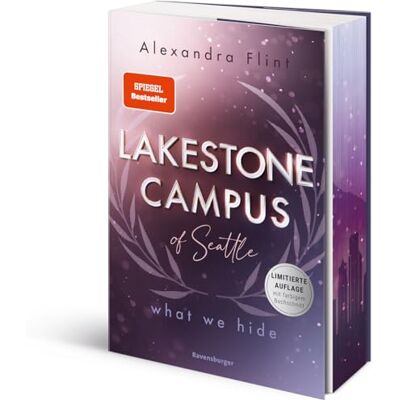 Flint, Alexandra Lakestone Campus of Seattle, Band 3 What We Hide - Publicité Flint, Alexandra Lakestone Campus of Seattle, Band 3 What We Hide - Publicité