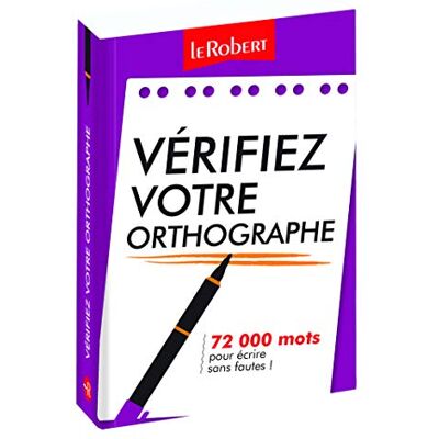 Collectif Mini-guide Vérifiez votre orthographe 72 000 mots pour écrire sans fautes !: Broché - Publicité Collectif Mini-guide Vérifiez votre orthographe 72 000 mots pour écrire sans fautes !: Broché - Publicité