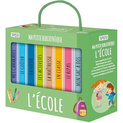 Marcolin, Roberta Ma petite bibliothèque L'école - Publicité Marcolin, Roberta Ma petite bibliothèque L'école - Publicité