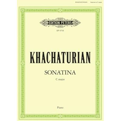 Aram, Khachaturian Sonatine (1959) piano - Publicité Aram, Khachaturian Sonatine (1959) piano - Publicité