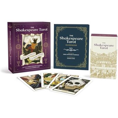 Choi, Eunice The Shakespeare Tarot: A Deck & Guidebook of the Bard's Arcana - Publicité Choi, Eunice The Shakespeare Tarot: A Deck & Guidebook of the Bard's Arcana - Publicité