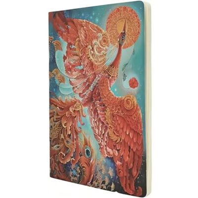 Paperblanks Cahier Oiseau de Feu A4 Ligné 80p. Publicité Paperblanks Cahier Oiseau de Feu A4 Ligné 80p. Publicité