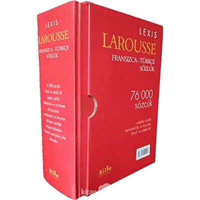 Kolektif LEXIS Larousse Fransızca Türkçe Sözlük (Kutulu): 76.000 Sözcük - Publicité Kolektif LEXIS Larousse Fransızca Türkçe Sözlük (Kutulu): 76.000 Sözcük - Publicité