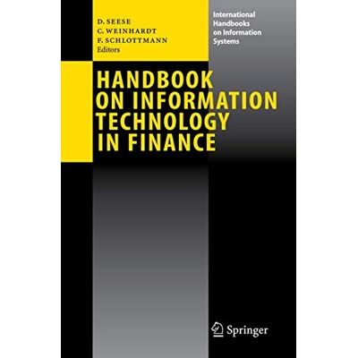Handbook on Information Technology in Finance - Publicité Handbook on Information Technology in Finance - Publicité