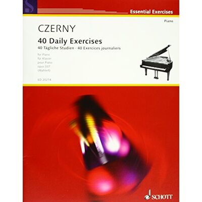 Carl, Czerny Exercices journaliers (40) Op.337 --- Piano - Publicité Carl, Czerny Exercices journaliers (40) Op.337 --- Piano - Publicité