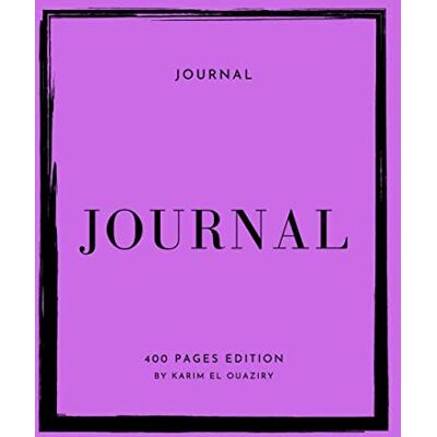 El Ouaziry, Karim Journal 400 Pages: 8.5x11 inch, Black Notebook, 200 sheets / 400 pages, Classic 400 Lined pages, College Ruled paper, perfect bound, Soft Cover - Publicité El Ouaziry, Karim Journal 400 Pages: 8.5x11 inch, Black Notebook, 200 sheets / 400 pages, Classic 400 Lined pages, College Ruled paper, perfect bound, Soft Cover - Publicité