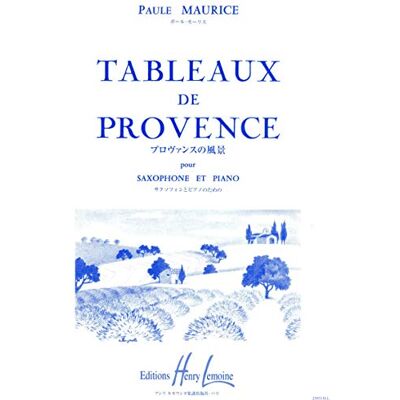 Maurice, Paule Tableaux de Provence - Publicité Maurice, Paule Tableaux de Provence - Publicité