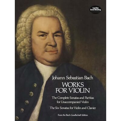 Johann Sebastian Bach Oeuvres pour violon Violon - Publicité Johann Sebastian Bach Oeuvres pour violon Violon - Publicité