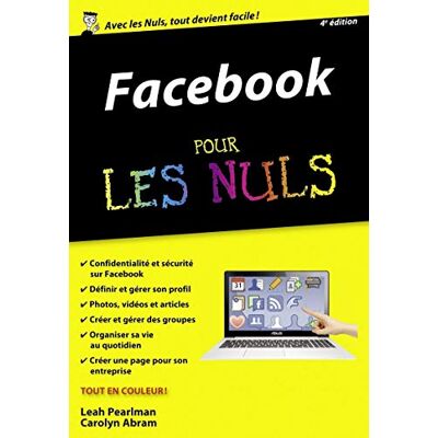 Abram, Carolyn Facebook Poche Pour les Nuls, 4e édition - Publicité Abram, Carolyn Facebook Poche Pour les Nuls, 4e édition - Publicité