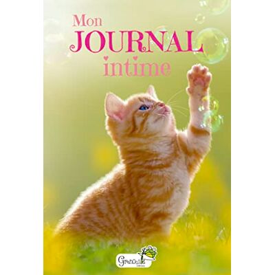 Collectif MON JOURNAL INTIME CHATON - Publicité Collectif MON JOURNAL INTIME CHATON - Publicité
