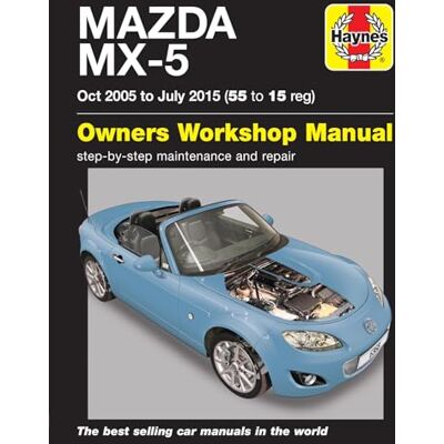 Haynes Mazda MX-5 (Oct 05 July 15) 55 to 15 Repair Manual - Publicité Haynes Mazda MX-5 (Oct 05 July 15) 55 to 15 Repair Manual - Publicité