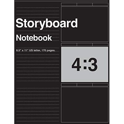 Publishing, Creative Spark Storyboard Notebook 4:3, 8.5"x11" US Letter, 170 pages: For Directors, Animators & Creative Storytellers. Publicité Publishing, Creative Spark Storyboard Notebook 4:3, 8.5"x11" US Letter, 170 pages: For Directors, Animators & Creative Storytellers. Publicité