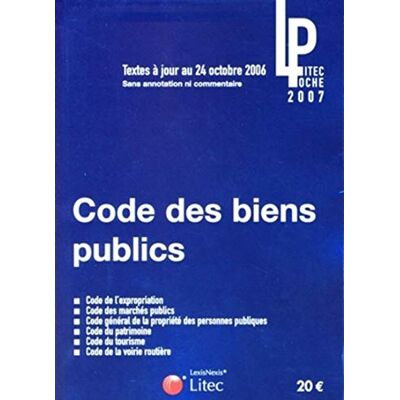 COLLECTIF Code des biens publics (ancienne édition) - Publicité COLLECTIF Code des biens publics (ancienne édition) - Publicité