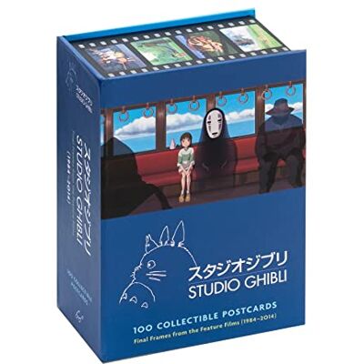 Studio Ghibli®: 100 Collectible Postcards: Final Frames from the Feature Films (1984-2014) - Publicité Studio Ghibli®: 100 Collectible Postcards: Final Frames from the Feature Films (1984-2014) - Publicité