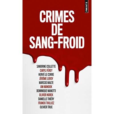 Thilliez, Franck Crimes de sang-froid - Publicité Thilliez, Franck Crimes de sang-froid - Publicité