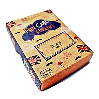Fun Card English IDIOMS PART 2 (Grammar and Vocabulary Flashcards + Exciting Game) - Publicité Fun Card English IDIOMS PART 2 (Grammar and Vocabulary Flashcards + Exciting Game) - Publicité