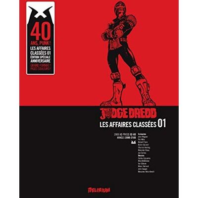 Collectif Judge Dredd, Affaires classées 1 Ancienne Edition - Publicité Collectif Judge Dredd, Affaires classées 1 Ancienne Edition - Publicité