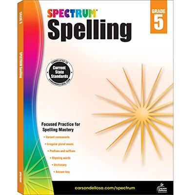 Spectrum Spelling, Grade 5 - Publicité Spectrum Spelling, Grade 5 - Publicité