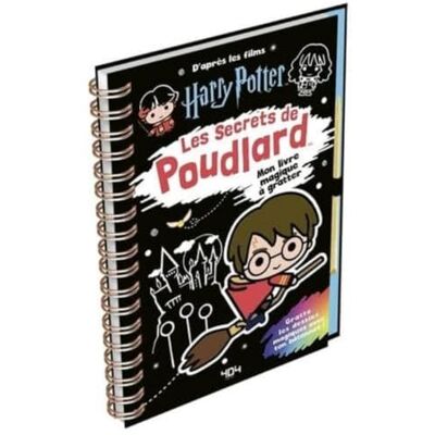 Collectif Harry Potter Mon livre à gratter # Les secrets de Poudlard (nouvelle édition) - Publicité Collectif Harry Potter Mon livre à gratter # Les secrets de Poudlard (nouvelle édition) - Publicité