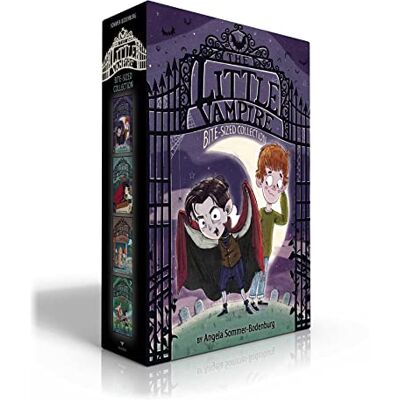 Sommer-Bodenburg, Angela The Little Vampire Bite-Sized Collection (Boxed Set): The Little Vampire; The Little Vampire Moves In; The Little Vampire Takes a Trip; The Little Vampire on the Farm - Publicité Sommer-Bodenburg, Angela The Little Vampire Bite-Sized Collection (Boxed Set): The Little Vampire; The Little Vampire Moves In; The Little Vampire Takes a Trip; The Little Vampire on the Farm - Publicité
